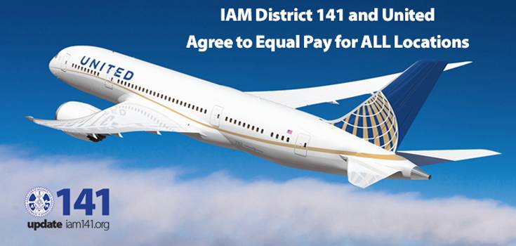 iam district 141 and united agree to equal pay for all locations