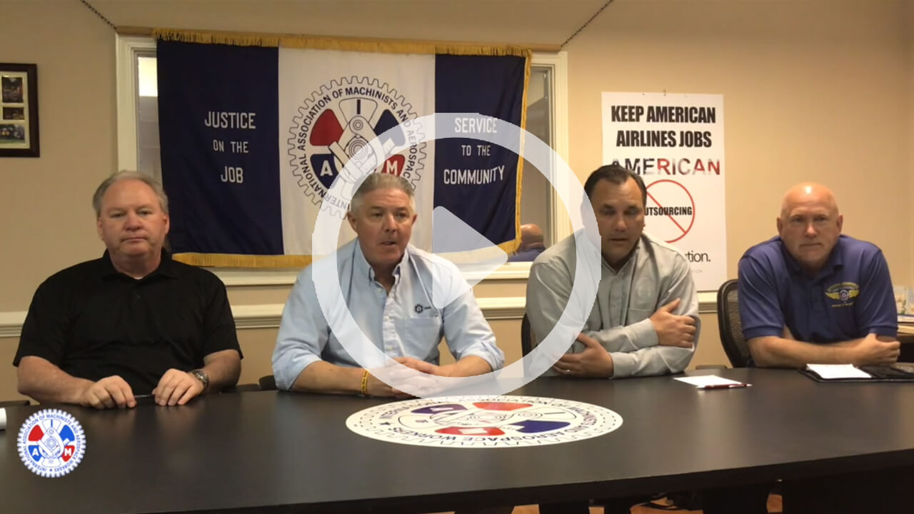 WATCH: IAMAW Panel American Airlines Negotiations Update