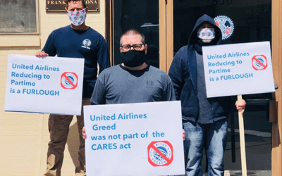After IAM’s Pressure, United Backs Off Forced Furlough Plan