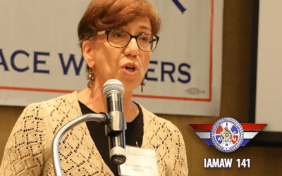 DL141 Video Report: Ines Garcia-Keim, President of the NJ State Council of Machinists Blazes the Path for More Women Leaders in the IAM