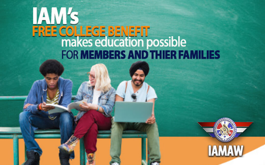 IAM’s Free College Benefit Makes Education Possible for Members and Their Families