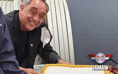 Roberto Mendez, Longtime Machinists & Aerospace Union Activist, Retires After a 36 Year Career
