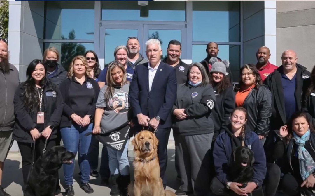 Guide Dogs of America Facility Welcomes Leaders from Locals 1781, 1782 & Dist. 141