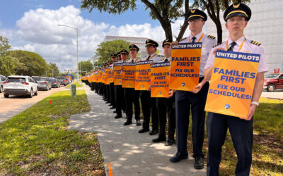 Largest Non-Strike Rally in Airline History