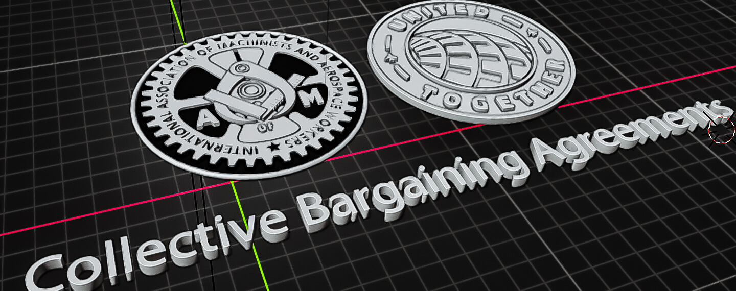 CAD gear and badge